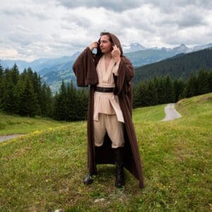Jedi Kostüm Set | Cosplay Outfit (7-teilig)
