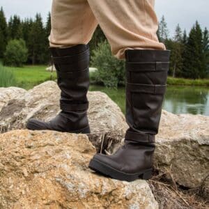 Jedi Stiefel | Echtleder | braun